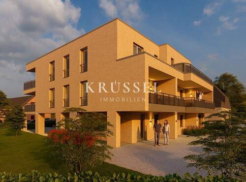 Moderne Architektur mit klaren Linien - 2 Zimmer Etagenwohnung in Lingen / Laxten