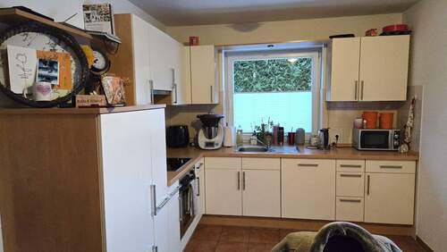 Wohnung Erdgeschoss, Küche mit Essbereich - 