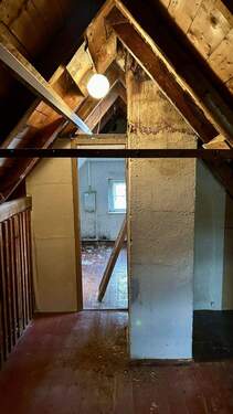Blick auf den Dachboden - 