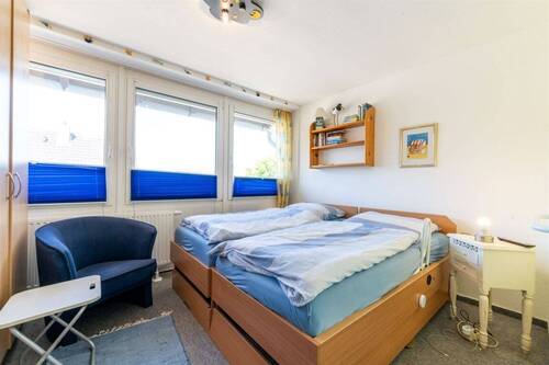 Schlafzimmer - Etagenwohnung mit 46,00 m² in Borkum zum Kaufen