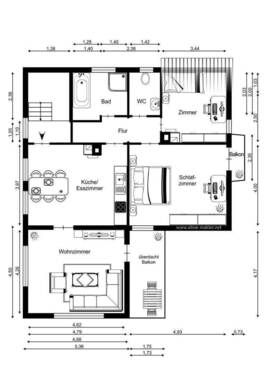Möbilierung nicht identisch - 