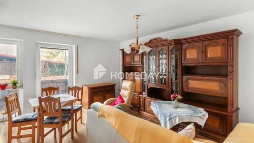 Wohnzimmer 1-1 - Etagenwohnung mit 51,70 m&sup2; in Pegau zum Kaufen
