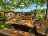 Sitzecke Garten KI - 