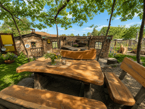 Sitzecke Garten KI - 