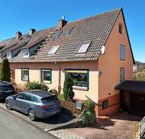 Solide Doppelhaushälfte mit Garage und wunderschönem Garten in Ahnatal-Heckershausen - Ahnatal / Heckershausen