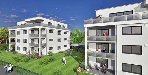 Visualisierung 1 - 3 Zimmer Etagenwohnung zum Kaufen in Rödental