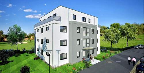 Visualisierung 2 - 3 Zimmer Etagenwohnung in Rödental