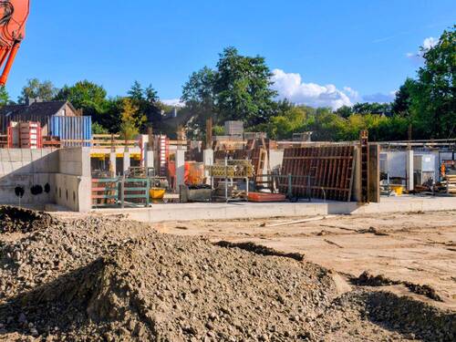 Baufortschritt Foto 6 Tiefgarage Haus 3+4 23.09.20 - 