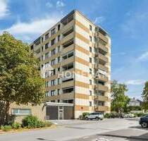 Gut geschnittene Etagenwohnung mit Aufzug, Stellplatz und Süd-West Loggia - Hilden