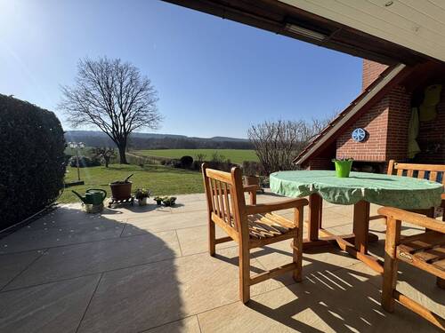 Ausblick von der Terrasse - 
