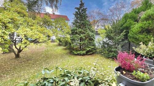 Aussicht Balkon - 3 Zimmer Etagenwohnung zum Kaufen in Hannover