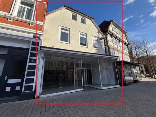 Außenansicht - Mehrfamilienhaus, Wohnhaus mit 151,00 m&sup2; in Bad Salzuflen zum Kaufen