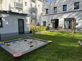 Garten vom Parkplatz aus - 