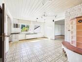 Essbereich mit Kamin - 