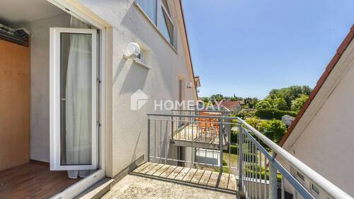 Balkon 1 - Etagenwohnung mit 41,00 m&sup2; in Wiek zum Kaufen