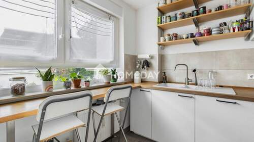 Küche 1 - 1 Zimmer Mehrfamilienhaus, Wohnhaus zum Kaufen in Frankfurt am Main Süd