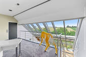 Arbeitsbereich mit Galerie und Weitblick ins Grüne 17,60 m² - 