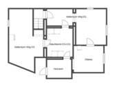 Grundriss Skizze UG - 