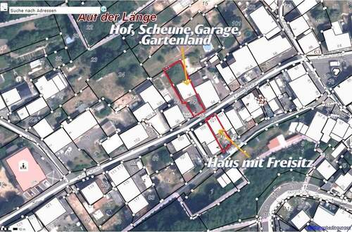 Lageplan Grundstücke - 