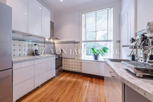 Küche - Etagenwohnung mit 100,00 m² in Hamburg zum Kaufen