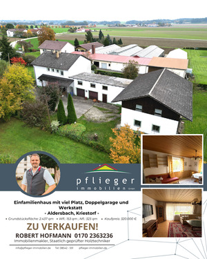 Startbild Kriestorf-Aldersbach.png - Einfamilienhaus mit viel Platz, Doppelgarage und Werkstatt