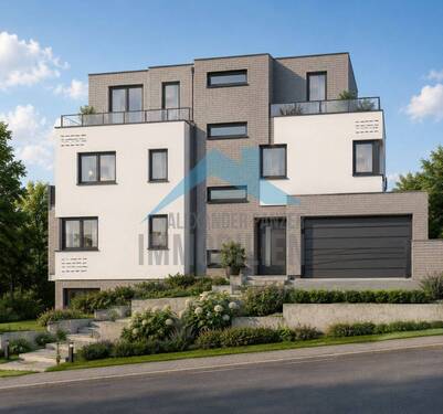3D-Visualisierung - Neubau-Eigentumswohnungen - barrierefrei & förderfähig nach KfW 40 in Kassel - Warteberg!