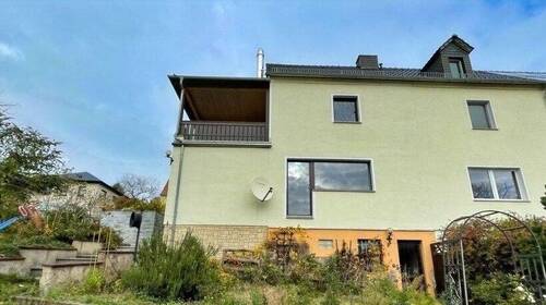 Außenansicht - 5 Zimmer Doppelhaushälfte in Radebeul