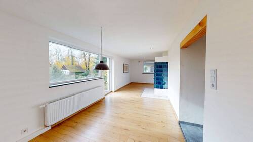 Wohnzimmer - Doppelhaushälfte mit 114,50 m&sup2; in Radebeul zum Kaufen