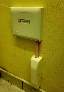 Glasfaser vorbereitet - 