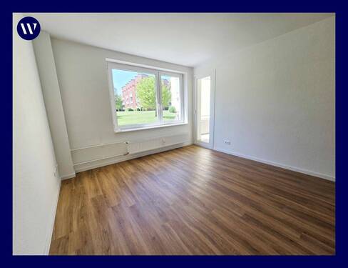 helles Wohnen mit Parkett - Freude am Wohnen - helle 3 Zimmer mit Balkon + Blick ins Grüne, Parkett, Tageslichtbad, Einbauküche