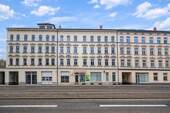 Straßenansicht - 3 Zimmer Etagenwohnung zum Kaufen in Leipzig