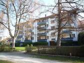 Ansicht Aachseite - Wohnen an der Aach mit Balkon und Garage