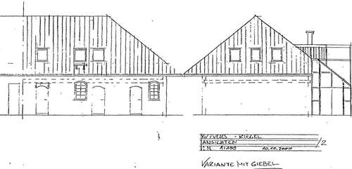 Haus 3 Front und Seite - 