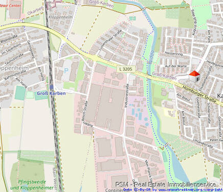 Lage in Karben - 