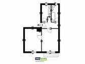 Grundriss - Etagenwohnung mit 47,50 m&sup2; in Sondershausen zur Miete