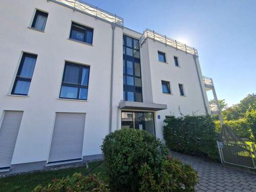 Ansicht Gebäude - **Klein, fein und alles Mein!** 1 Zimmer-Whg. + großer Westbalkon