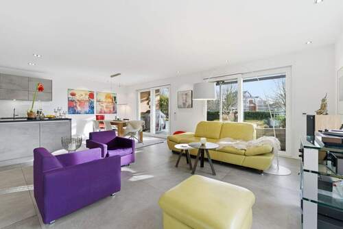 Wohnzimmer - 3 Zimmer Etagenwohnung zum Kaufen in Erftstadt