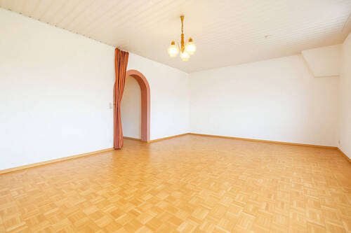 Wohnzimmer leergeräumt - 