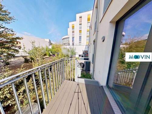 Balkon mit Zugang zum Garten - Etagenwohnung mit 87,70 m&sup2; in Hannover zur Miete