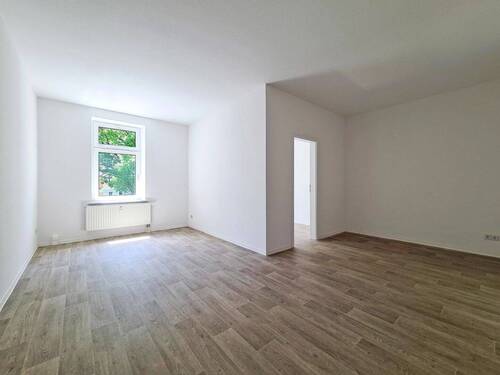 Wohnzimmer - 1 Zimmer Etagenwohnung zur Miete in Chemnitz