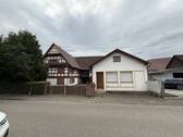 Ansicht Vorderseite - Einfamilienhaus mit 300,00 m&sup2; in Schwanau / Nonnenweier zum Kaufen