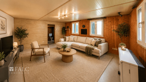 Wohnzimmer visualisiert - 
