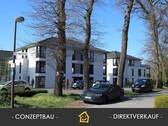 Visualisierung - Helle 4 Zi Neubau Wohnung 95,6m², Haus 8, Whg 4, Bürgervillen Quartier Gerbertstraße, KfW, Tiefgarage, Terrasse