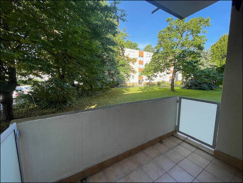 Aussicht Balkon - 4 Zimmer Etagenwohnung zum Kaufen in Mannheim / Gartenstadt