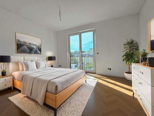 Schlafzimmer KI generiert - 