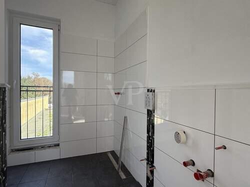 Badezimmer - 5 Zimmer Doppelhaushälfte in Berlin - Pankow