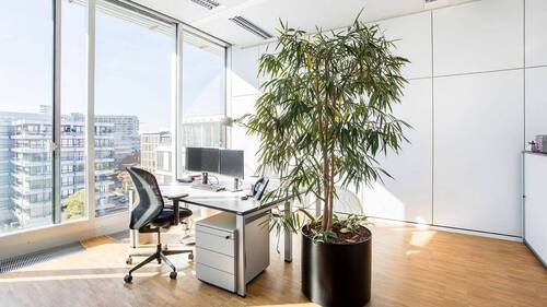 Büroraum 46,2 m² - Helles 46,2 m² Büro im Westend mit Alpenblick, Dachterrasse & Vollausstattung