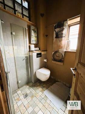 Gäste-WC - Seltenes Fachwerkjuwel mit Einzeldenkmalschutz stilvoll modernisiert in bester Lage von Fallersleben
