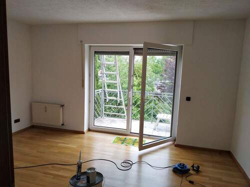 Schlafzimmer Blick zum Balkon - 