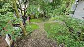 Garten und Innenhof nach OSTEN - 